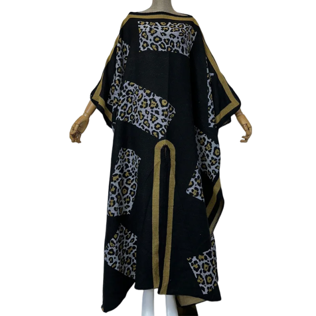 Pre Order: Elegant Winter Long Cloak Kaftan - WINI