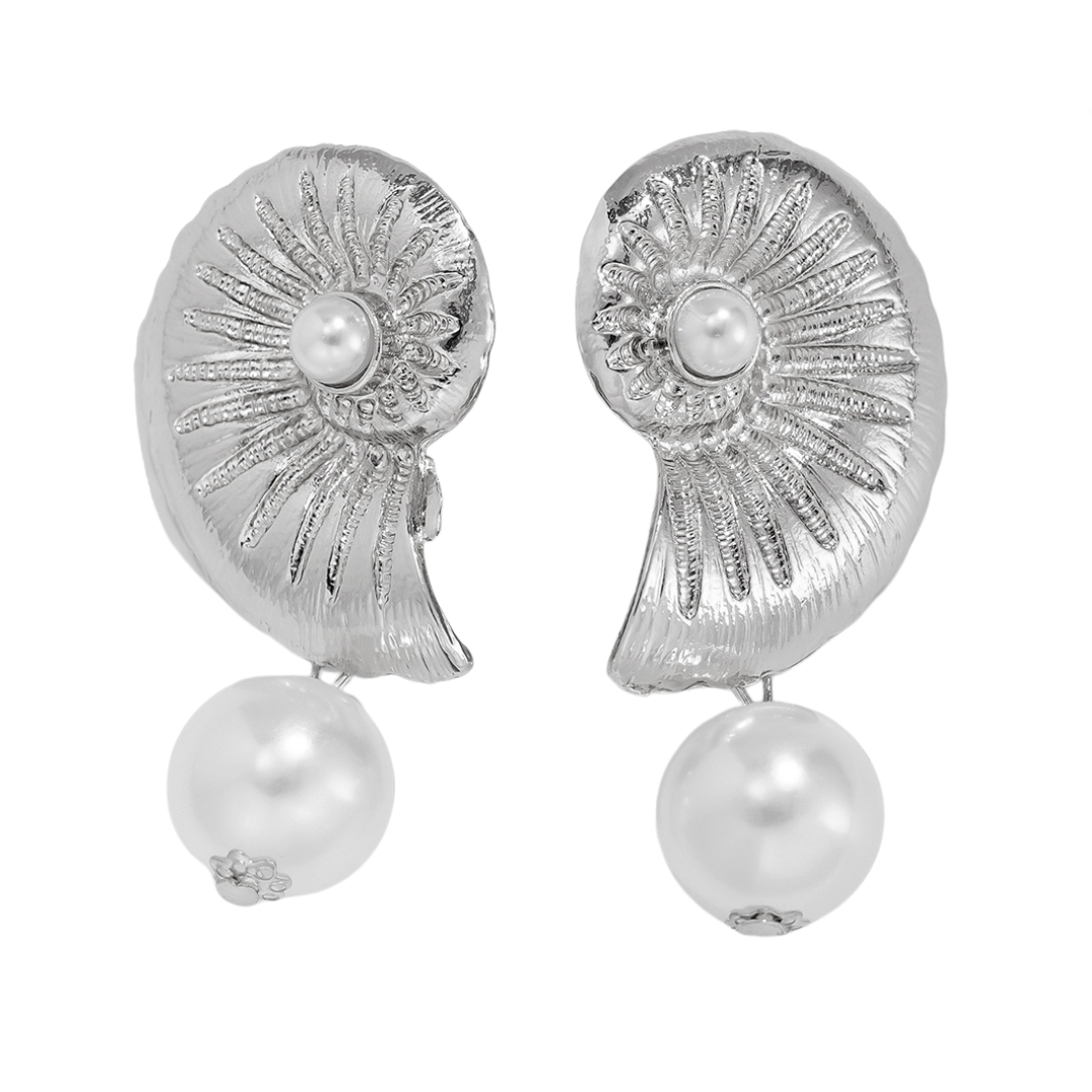 Pre Order:  Vintage Pearl Shell Earrings