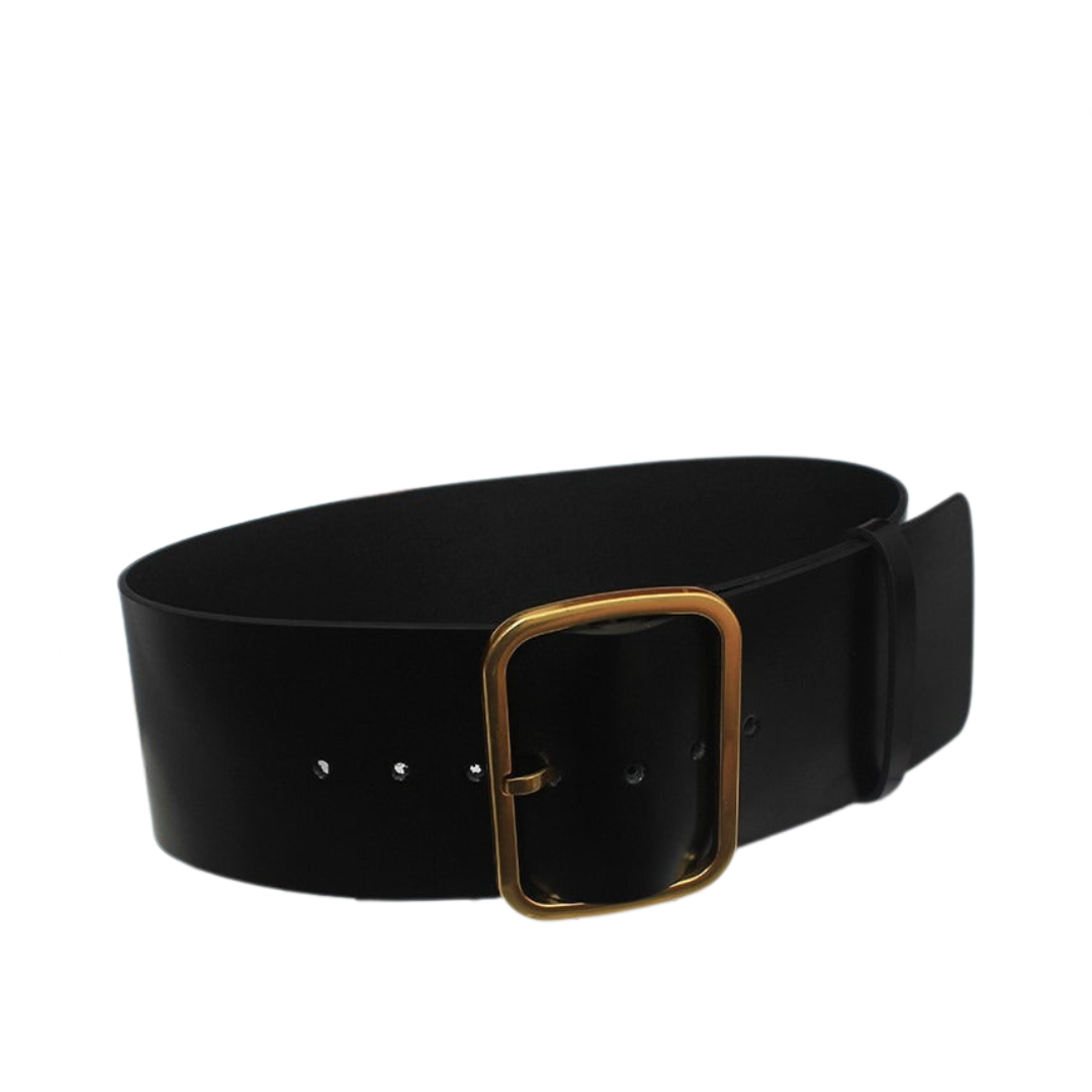 Leather Wide Belt Waist Cover Belt