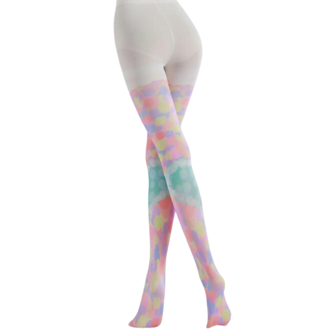 Pre Order:  Stacked Heart Pantyhose