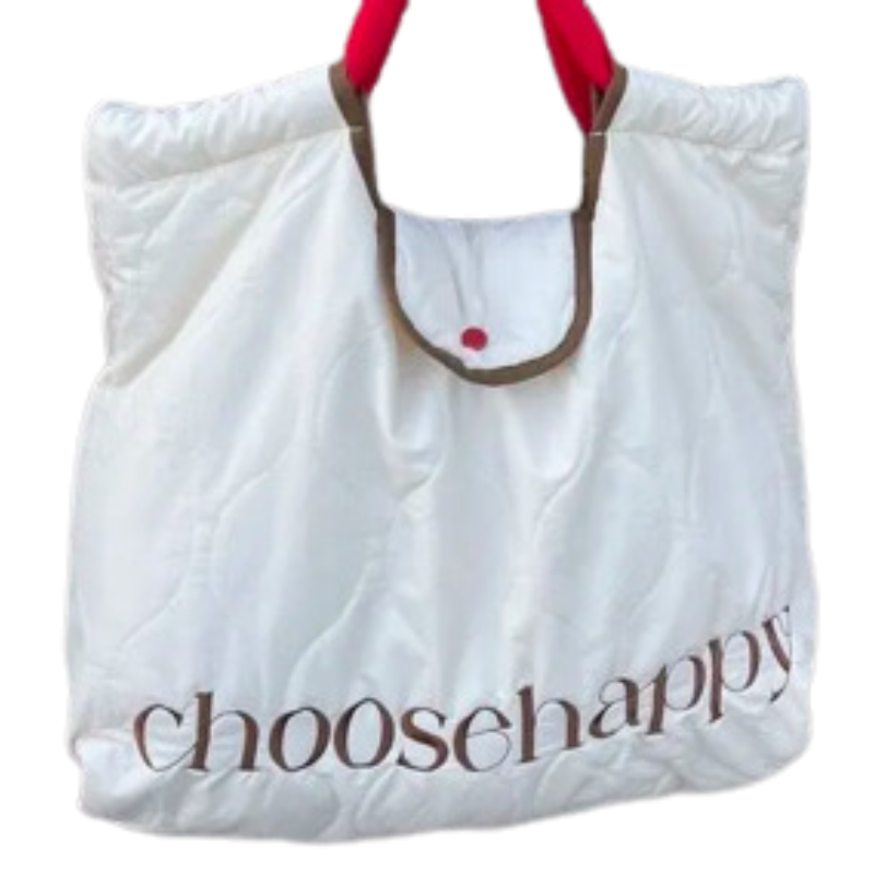 Pre Order: Choose Happy Down Cotton Jacket Bag