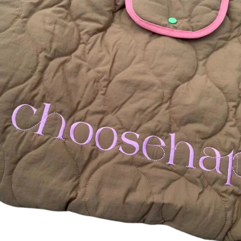 Pre Order: Choose Happy Down Cotton Jacket Bag