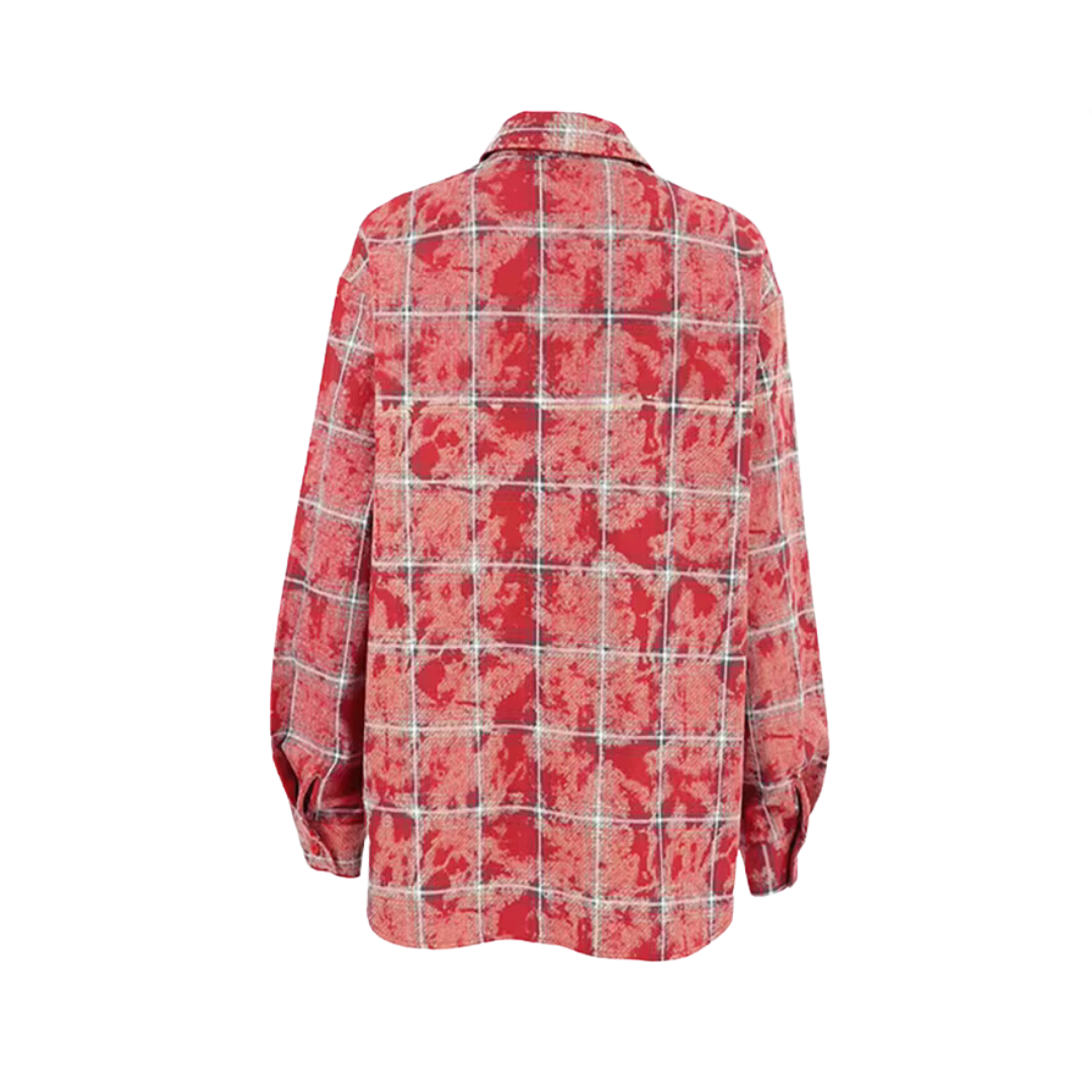 Pre Order:  Classic Cotton Red Plaid Shirt