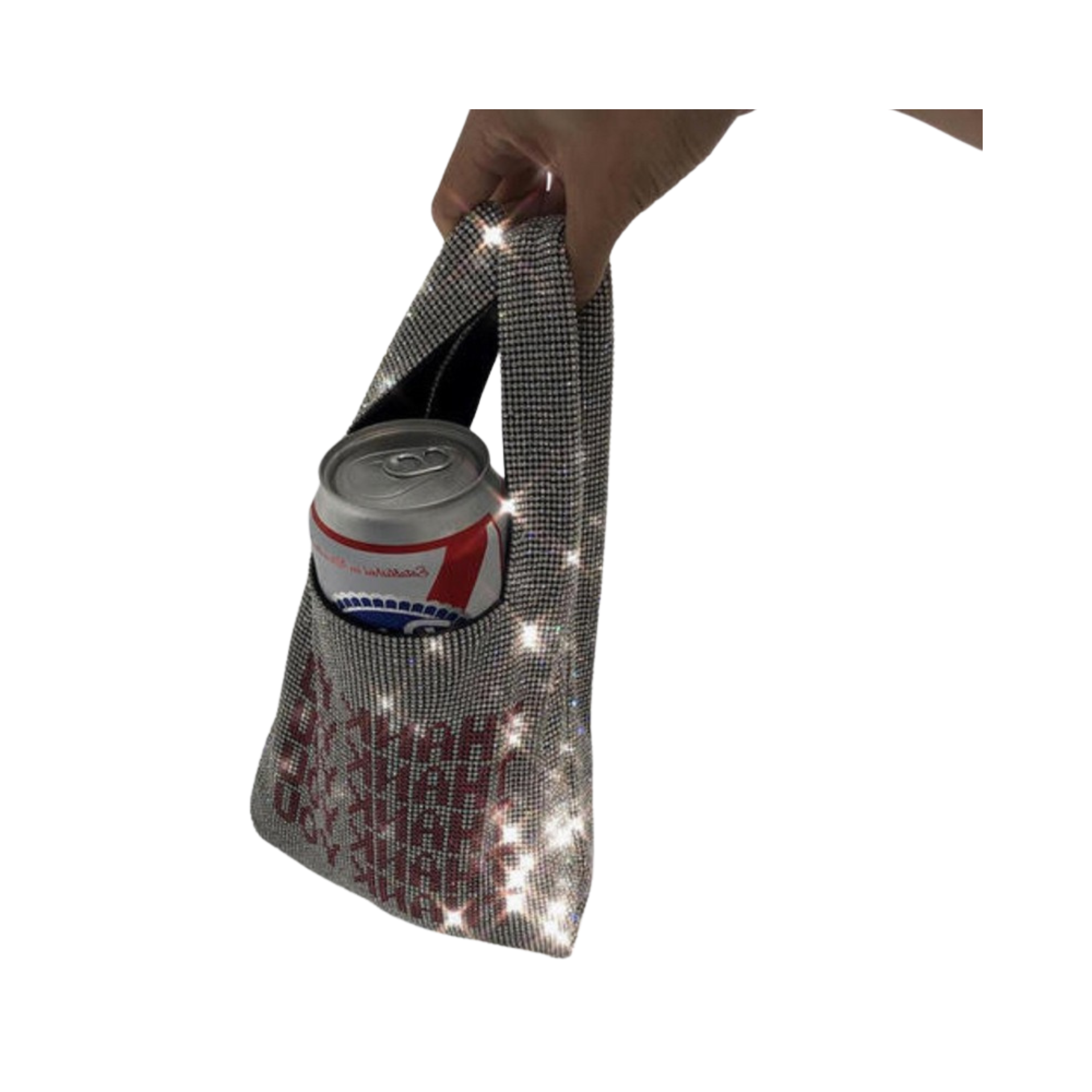 Pre Order:  Handheld Thank You Diamond Bling Handbag