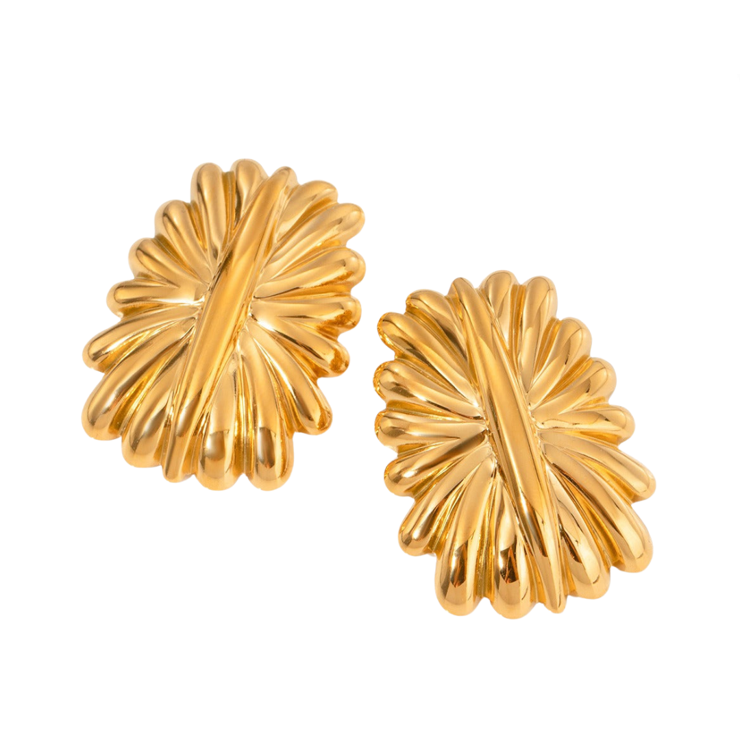 Pre Order:  Rectangular Fireworks Shaped Earrings