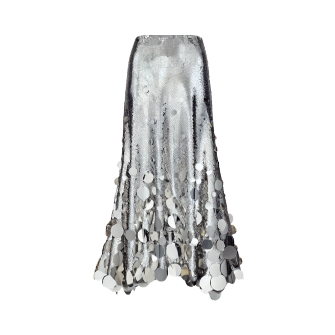 Pre Order:  Elegant Disc Sequin Skirt