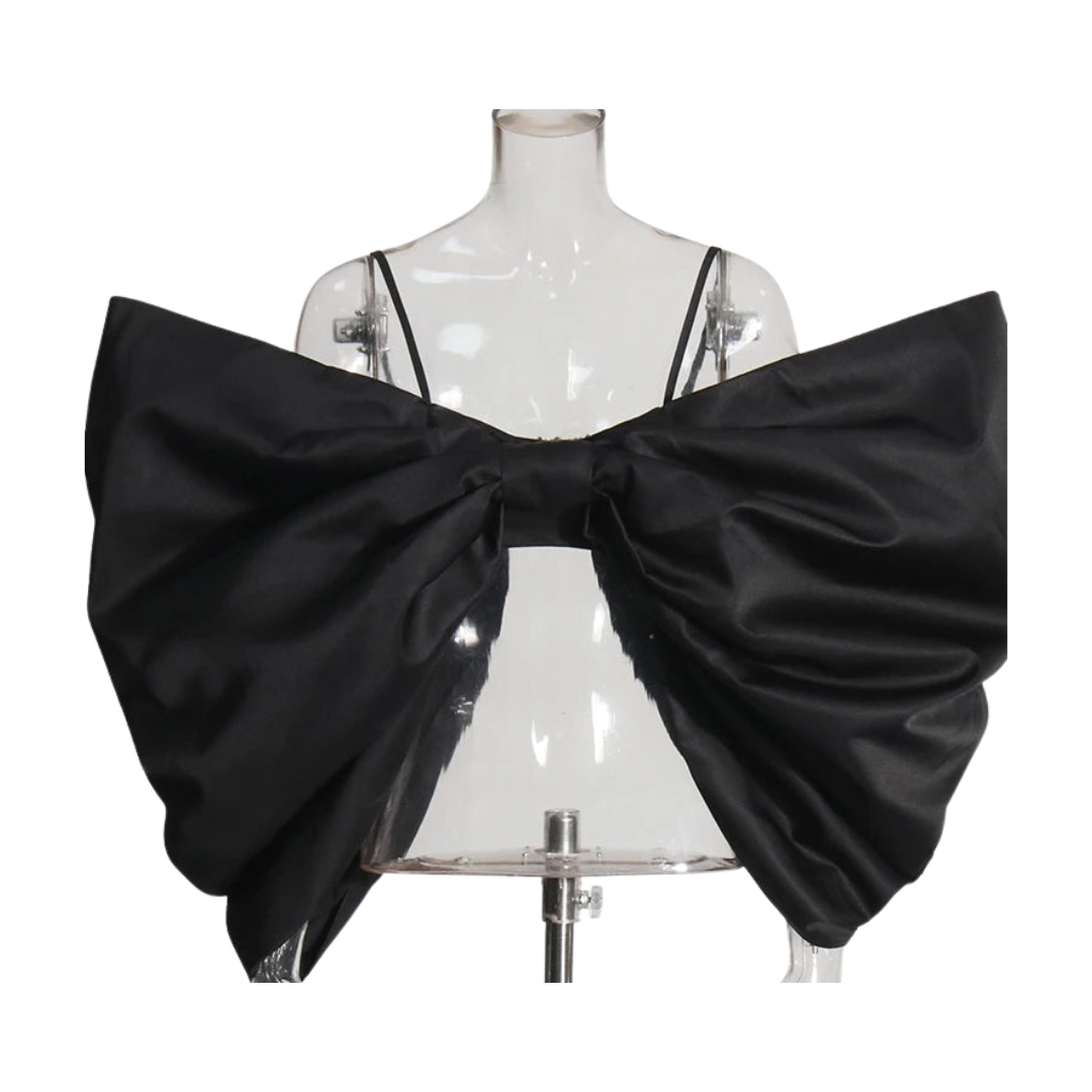 Pre Order:  3D Large Bowknot Cami Top