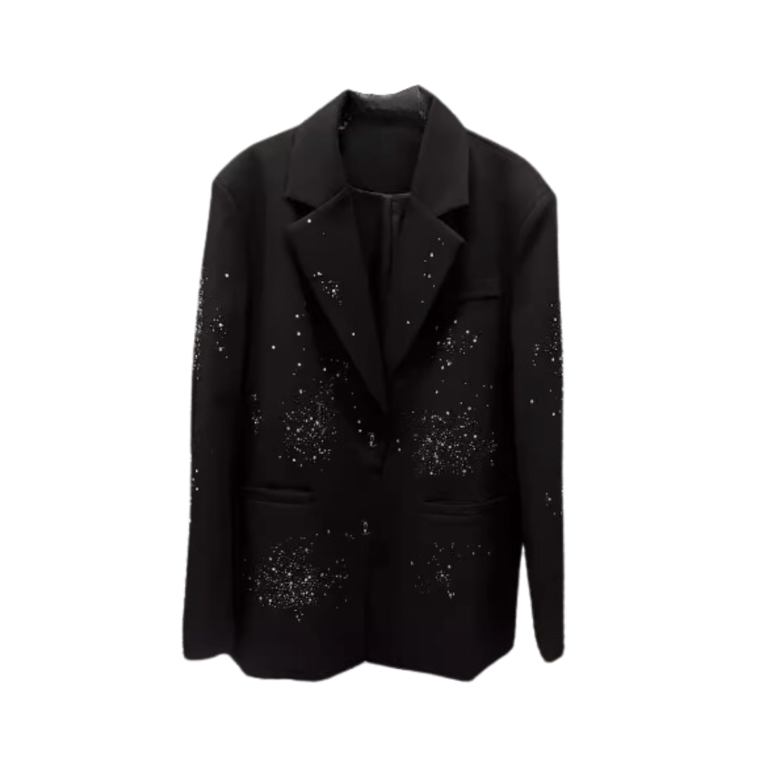 Star Dust Single Breasted Blazer