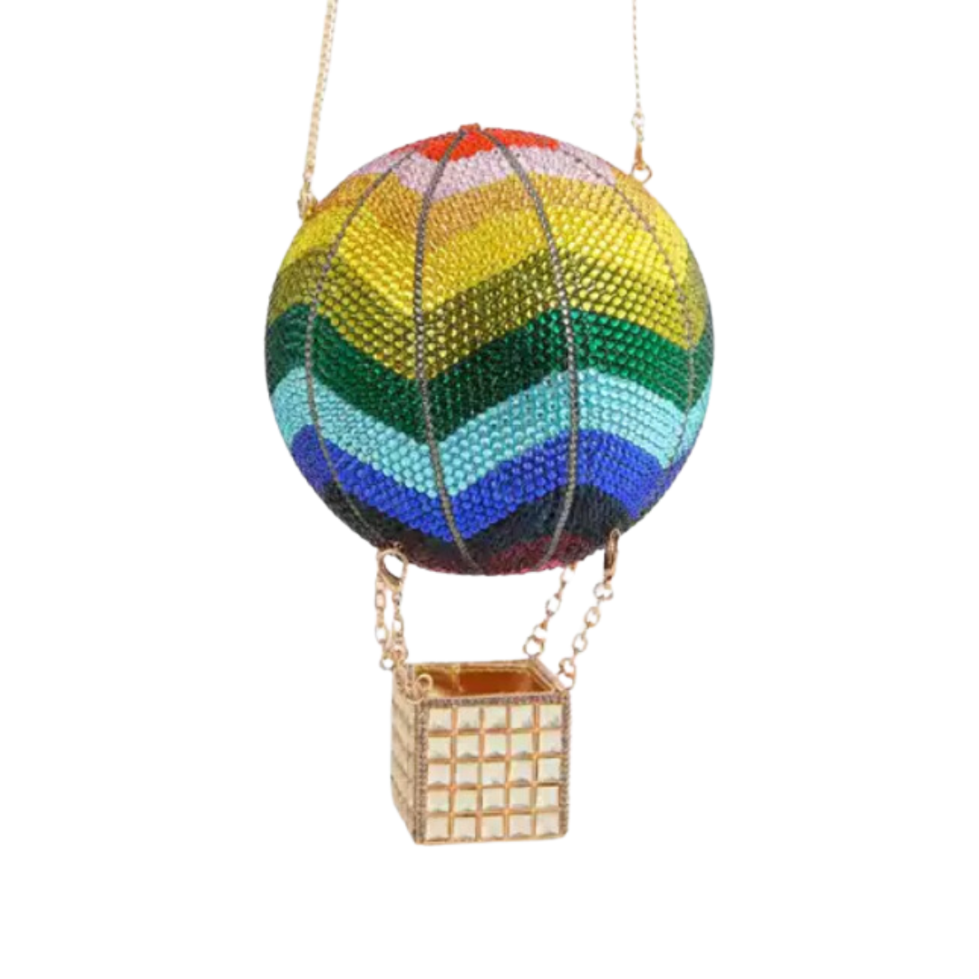 Pre Order:  Hot Air Balloon Studded Handbag