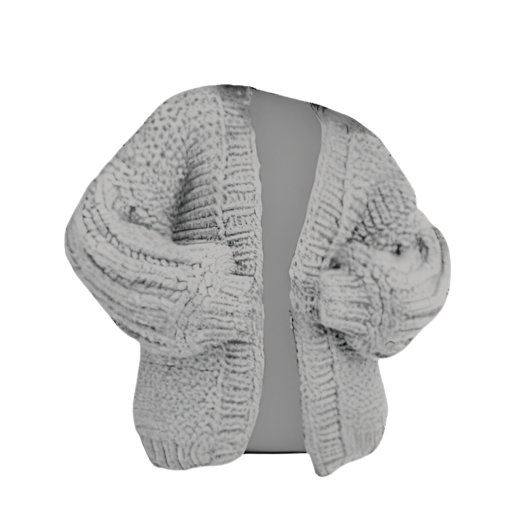 Pre Order: Chunky Oversized Knitted Balloon Cardigan