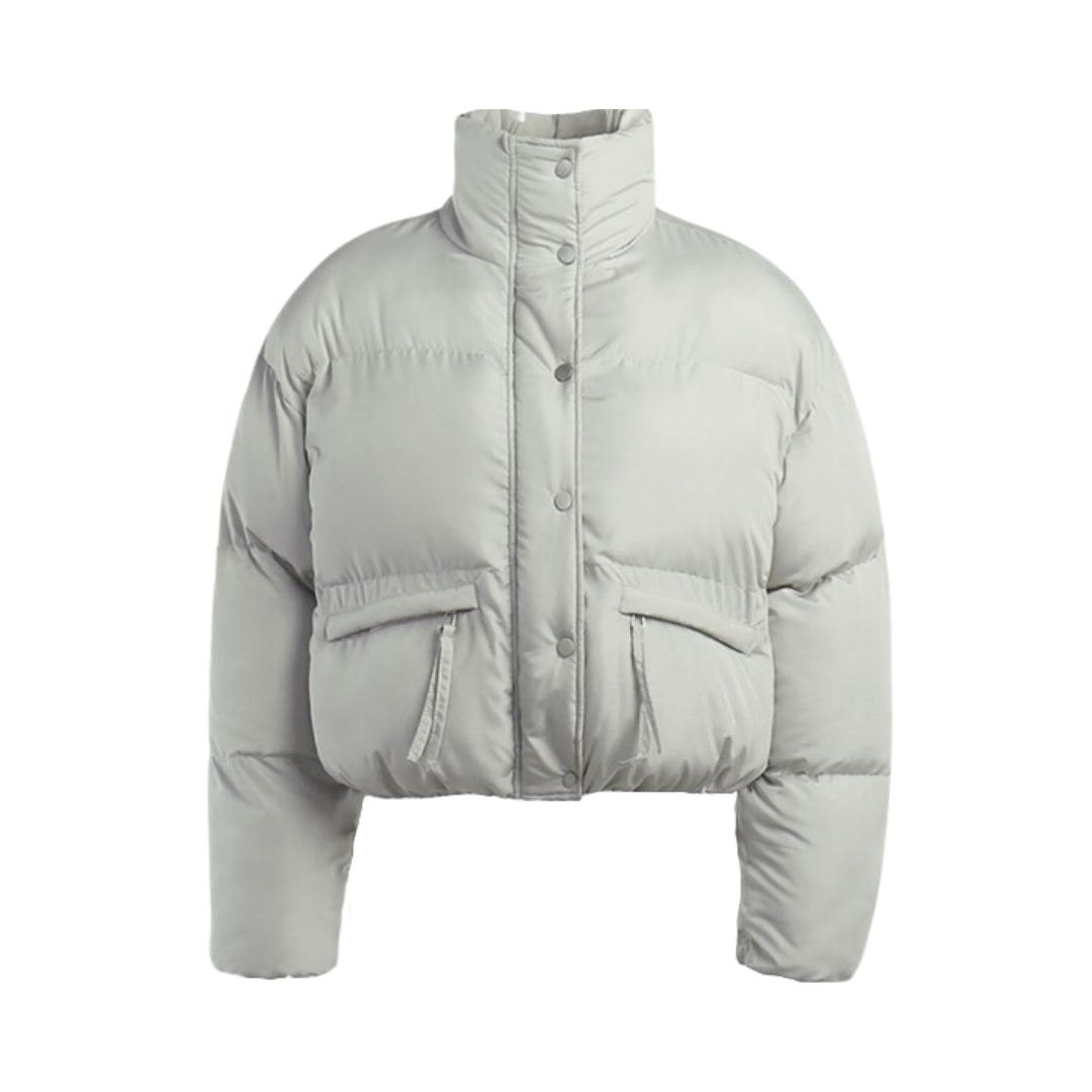 Pre Order: Puff Cotton-Padded Zip Up Thick Jacket