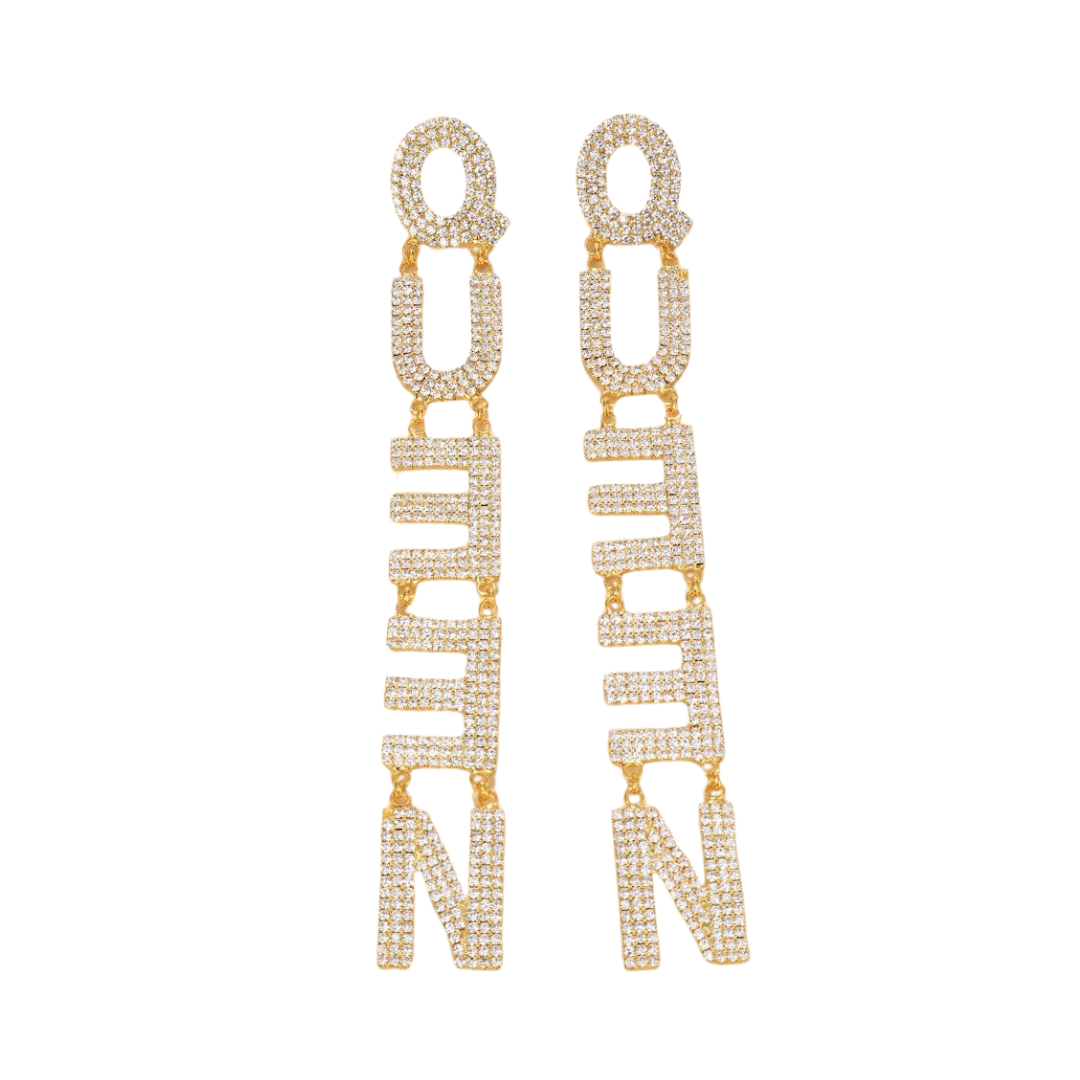 Pre Order:  QUEEN Earrings