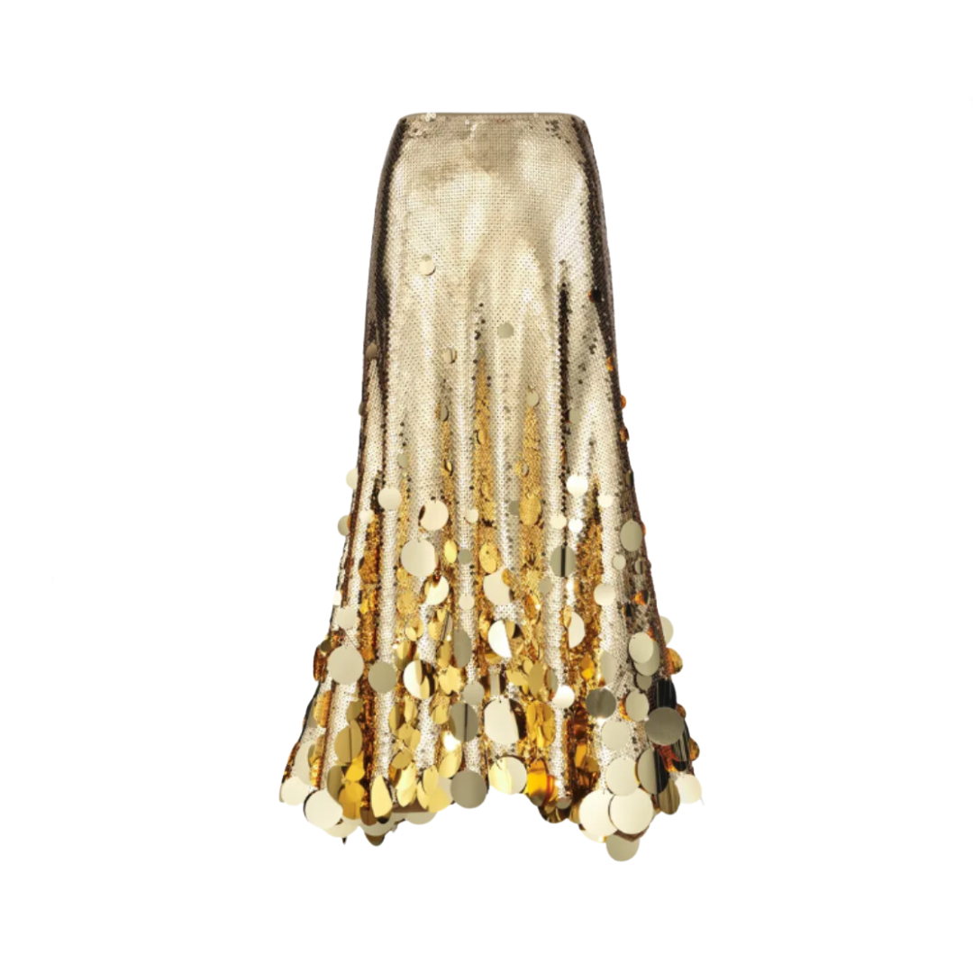 Pre Order:  Elegant Disc Sequin Skirt