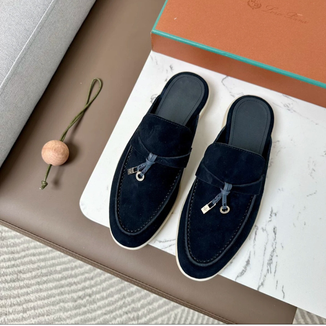 Pre Order:  Tassel Slip On Half Loafers