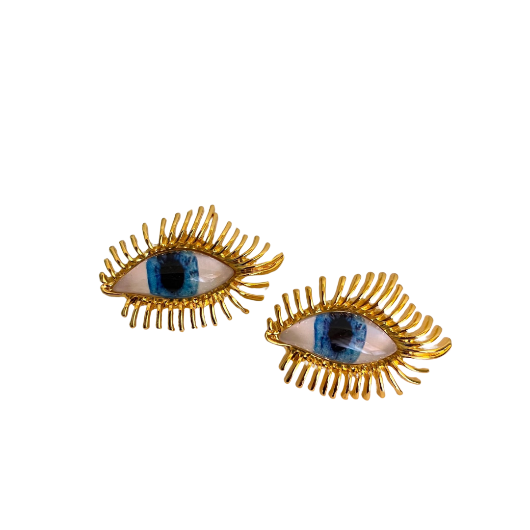 Pre Order:  Tassel Eye Shaped Earrings