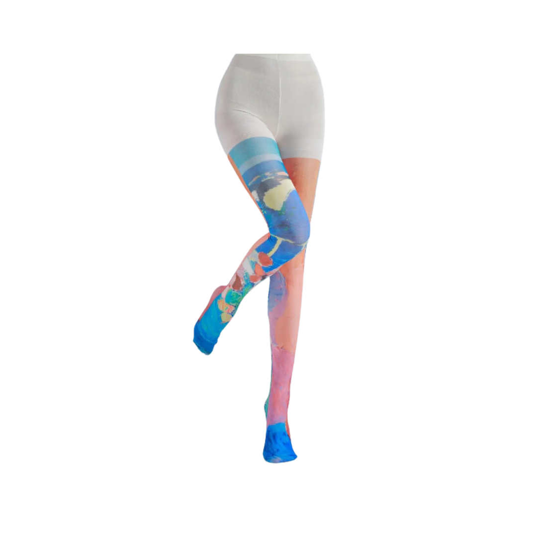 Pre Order:  Colorful Silk Pantyhose