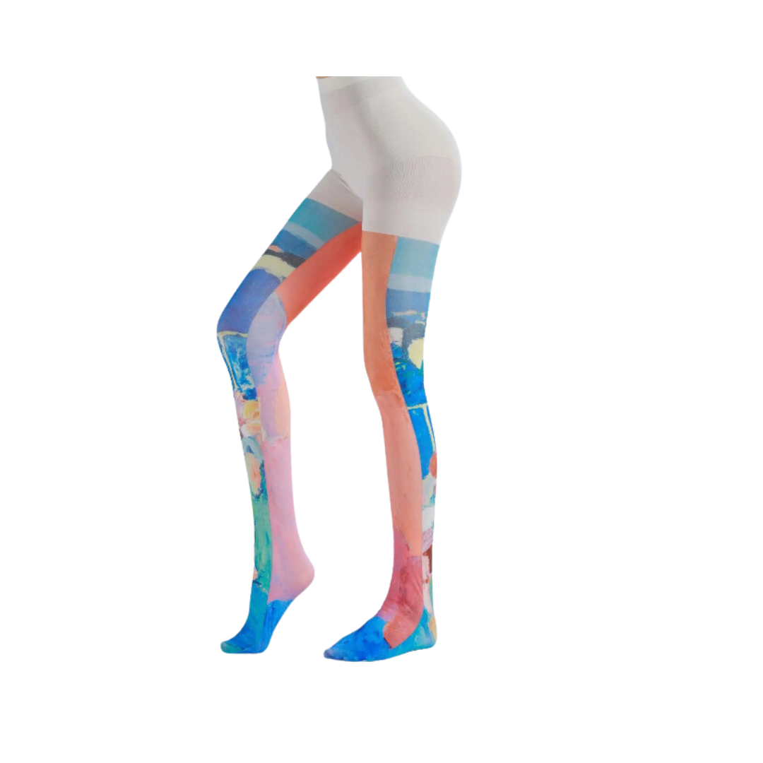 Pre Order:  Colorful Silk Pantyhose