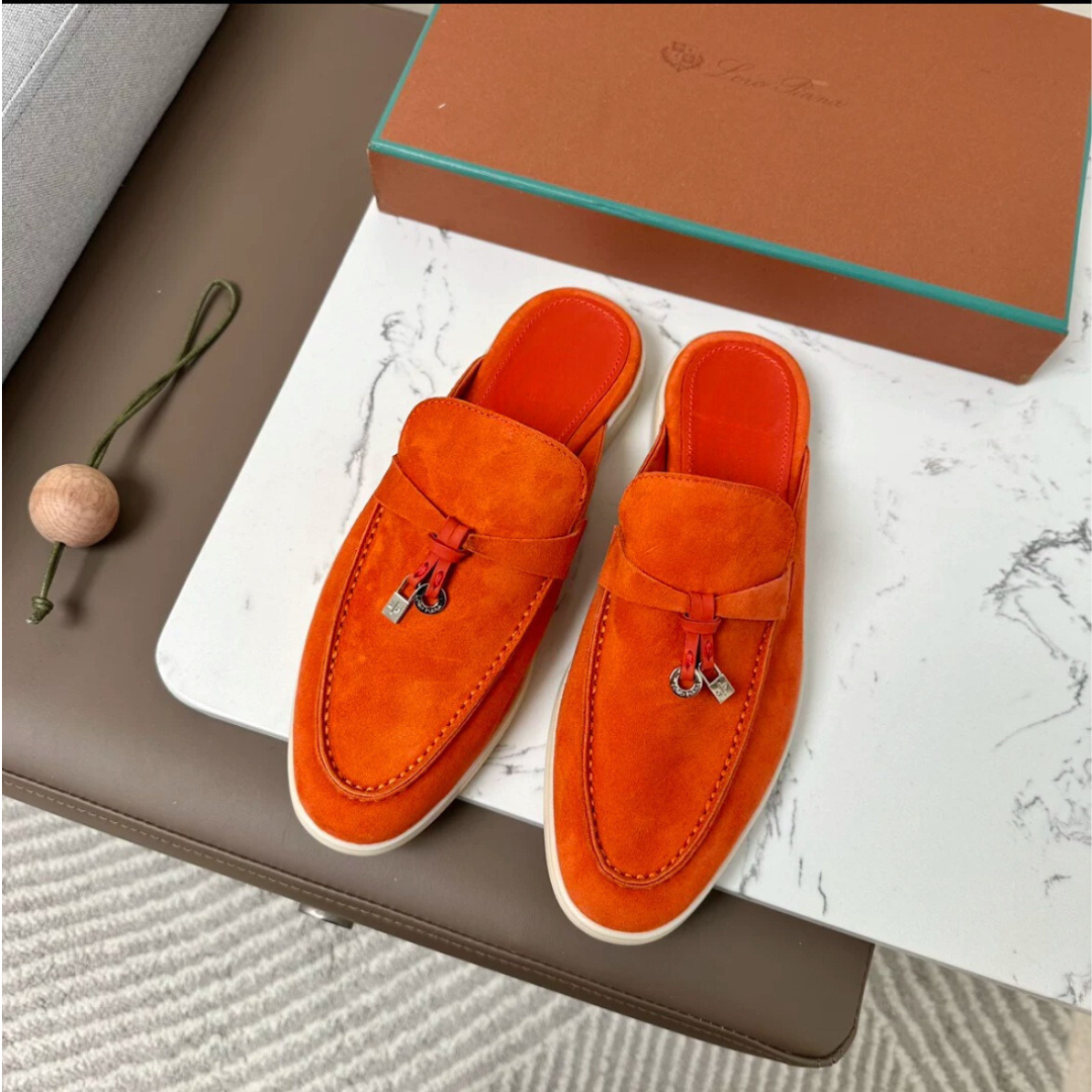 Pre Order:  Tassel Slip On Half Loafers