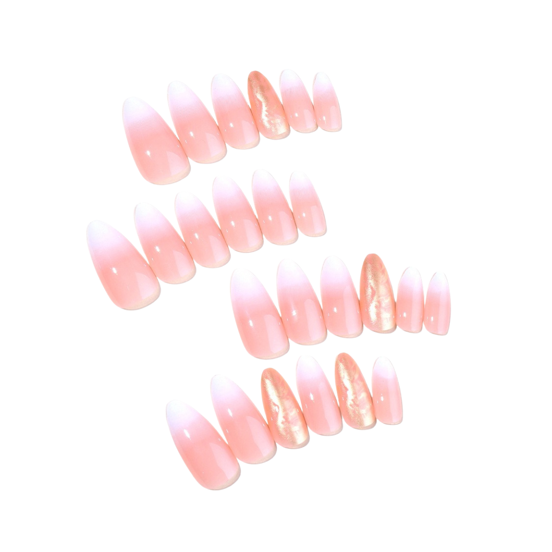 Pre Order:  Almond-Shaped Fake Nail Patches