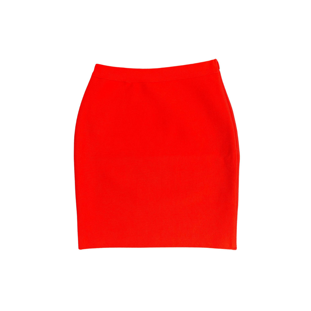 Pre Order:  Solid Bandage Mini Skirt