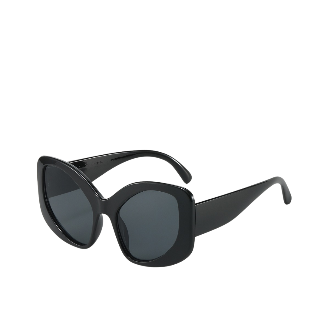 Pre Order:  Vintage Cool Punk Oversized Thick Square Frame Sunglasses