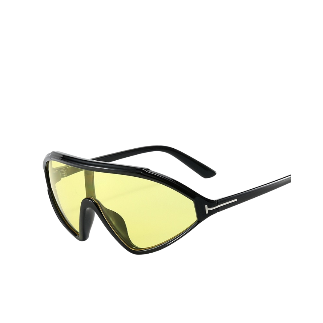 Pre Order:  Retro Large Frame T-Shaped Sunglasses