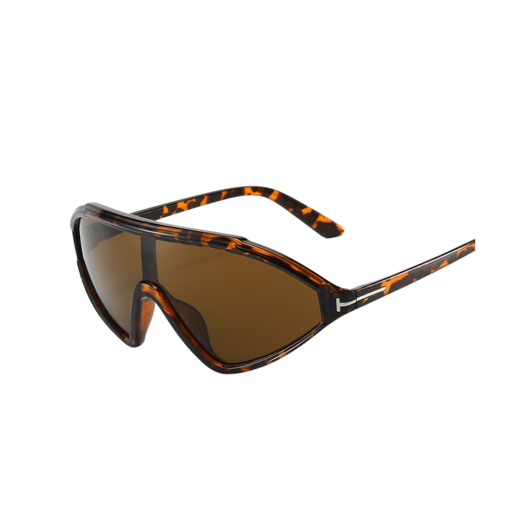 Pre Order:  Retro Large Frame T-Shaped Sunglasses