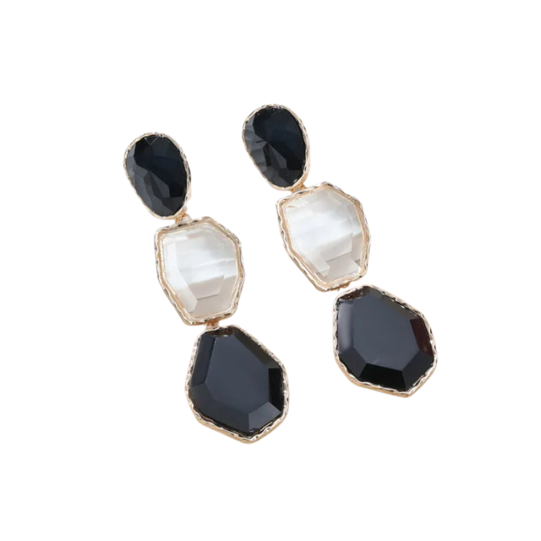 Pre Order:  Elegant Transparent Resin Drop Earrings