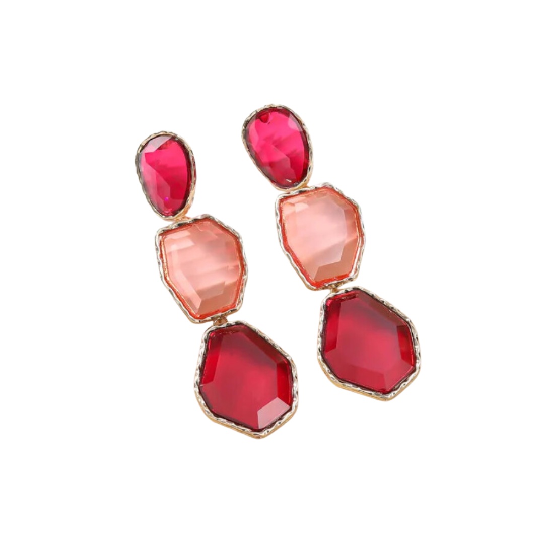 Pre Order:  Elegant Transparent Resin Drop Earrings