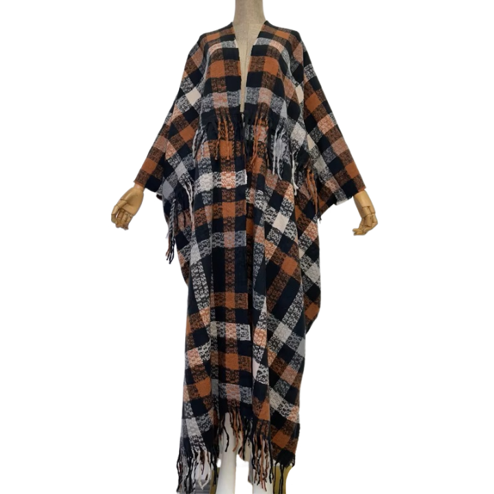 Pre Order:  Premium Chic Plaid Winter Cardigan - WINI