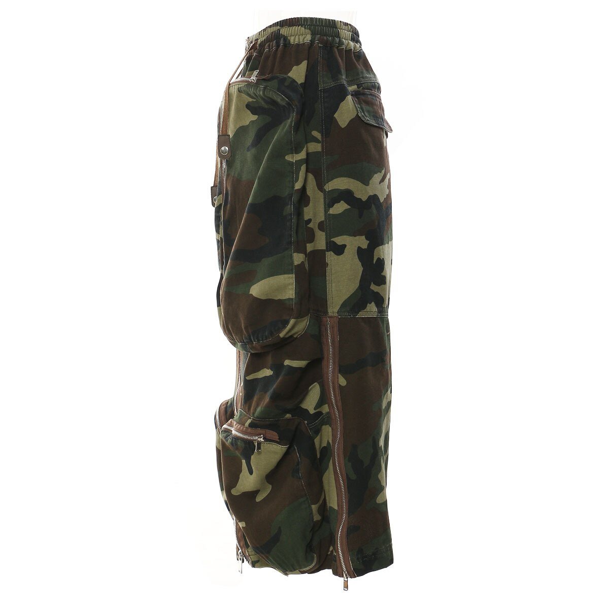 Camouflage Cargo Skirt - Kelly Obi New York