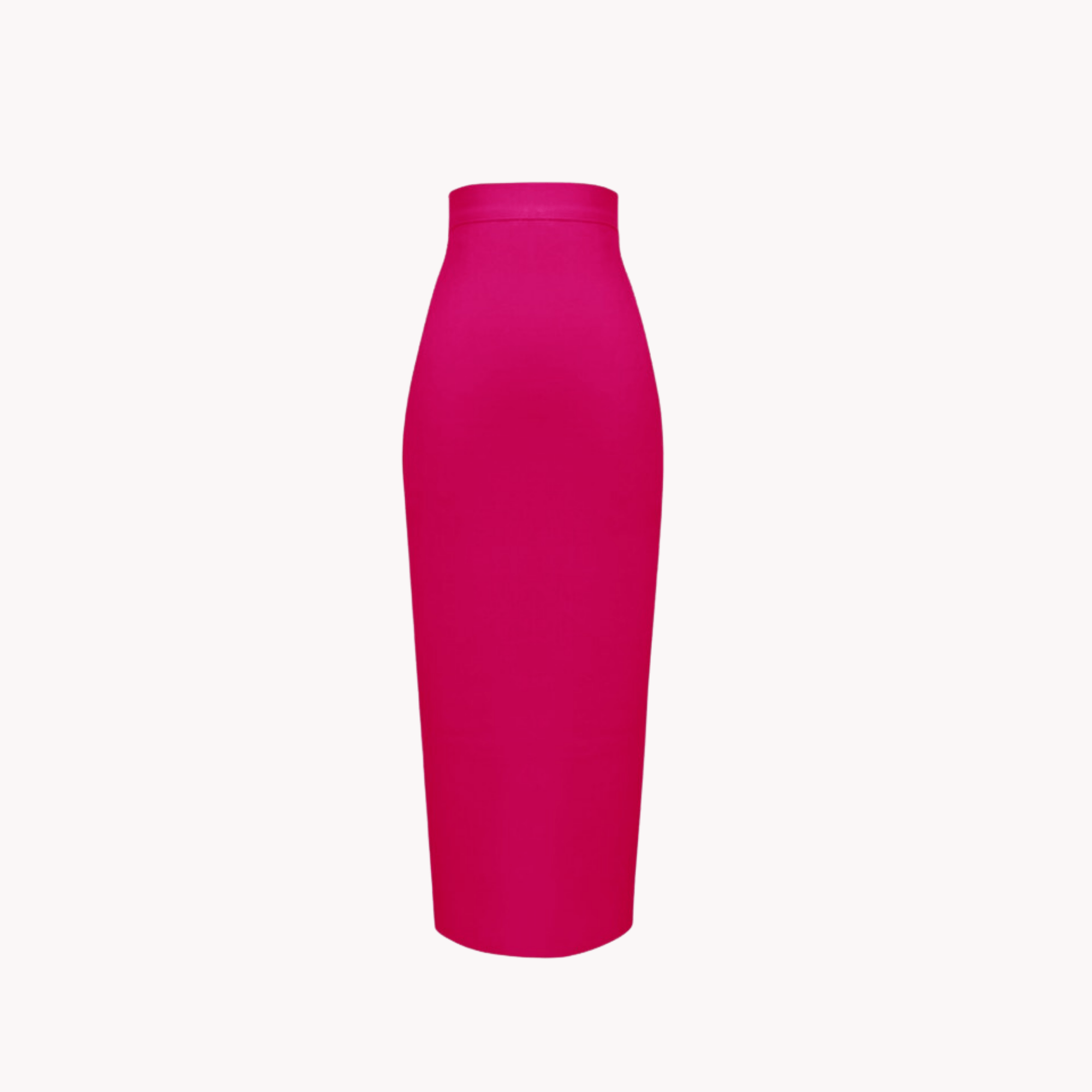 Candy Color Bandage Pencil Skirt - Kelly Obi New York