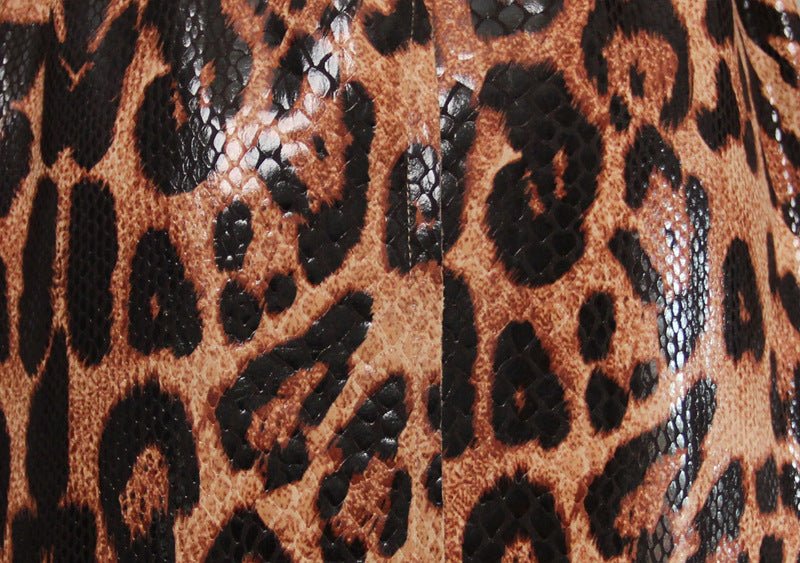 Cheetah Trench Coat - Kelly Obi New York