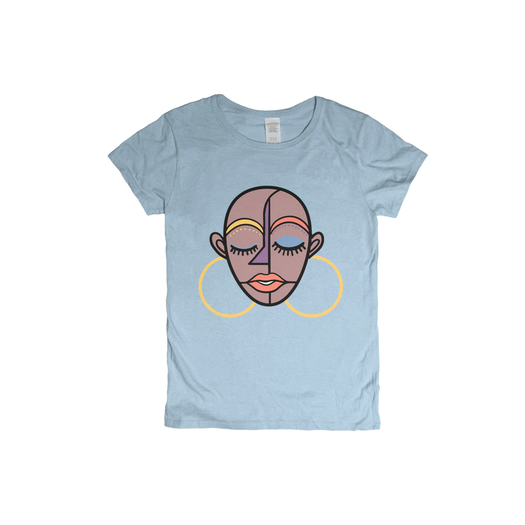 Mocha T-Shirt - Blue