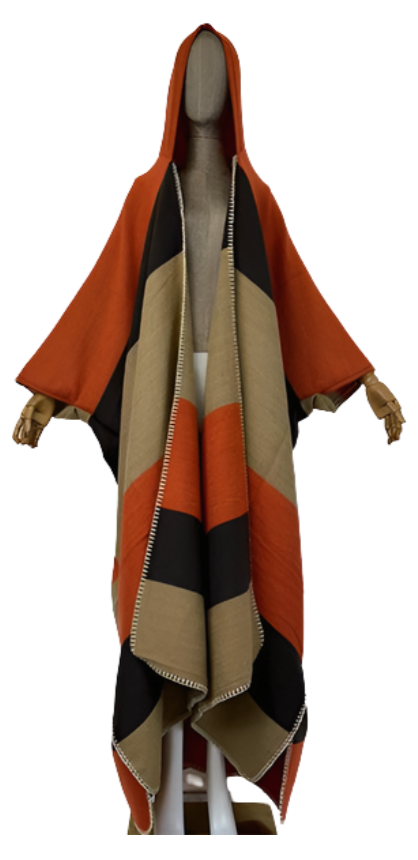 Elegant Hooded Long Cardigan - WINI