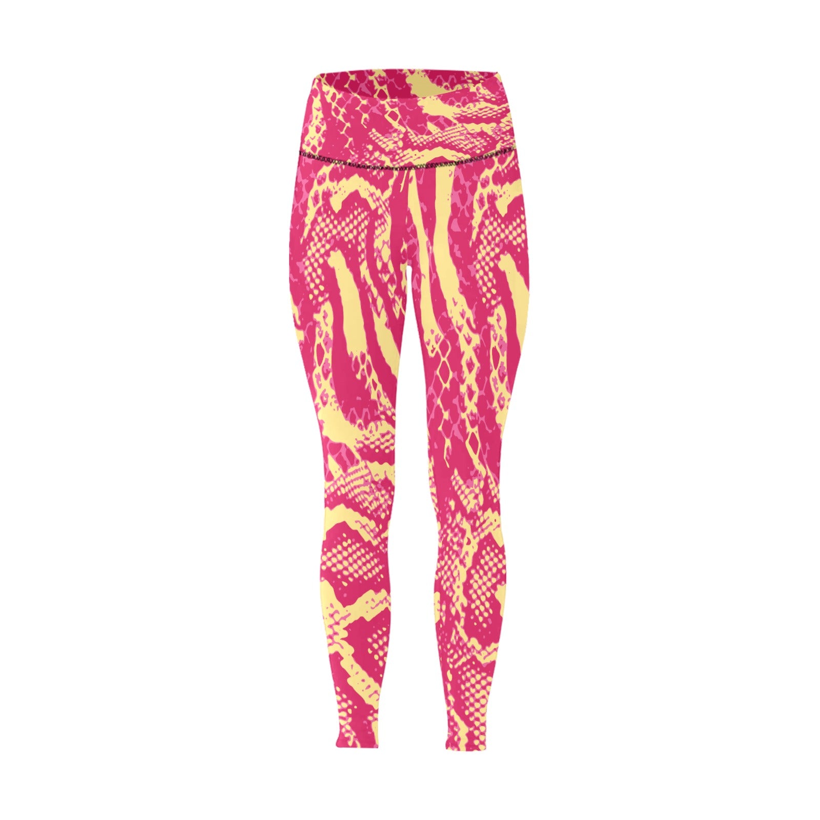 Dembe Pink High-Waisted Leggings