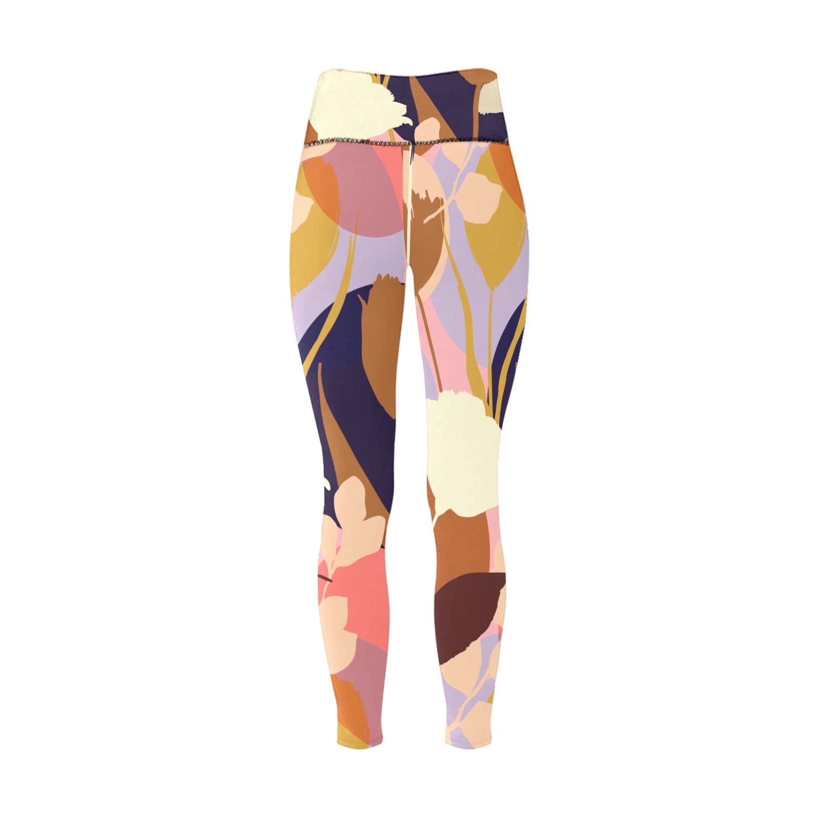 Pre Order:  Brown Shrub High-Waisted Leggings