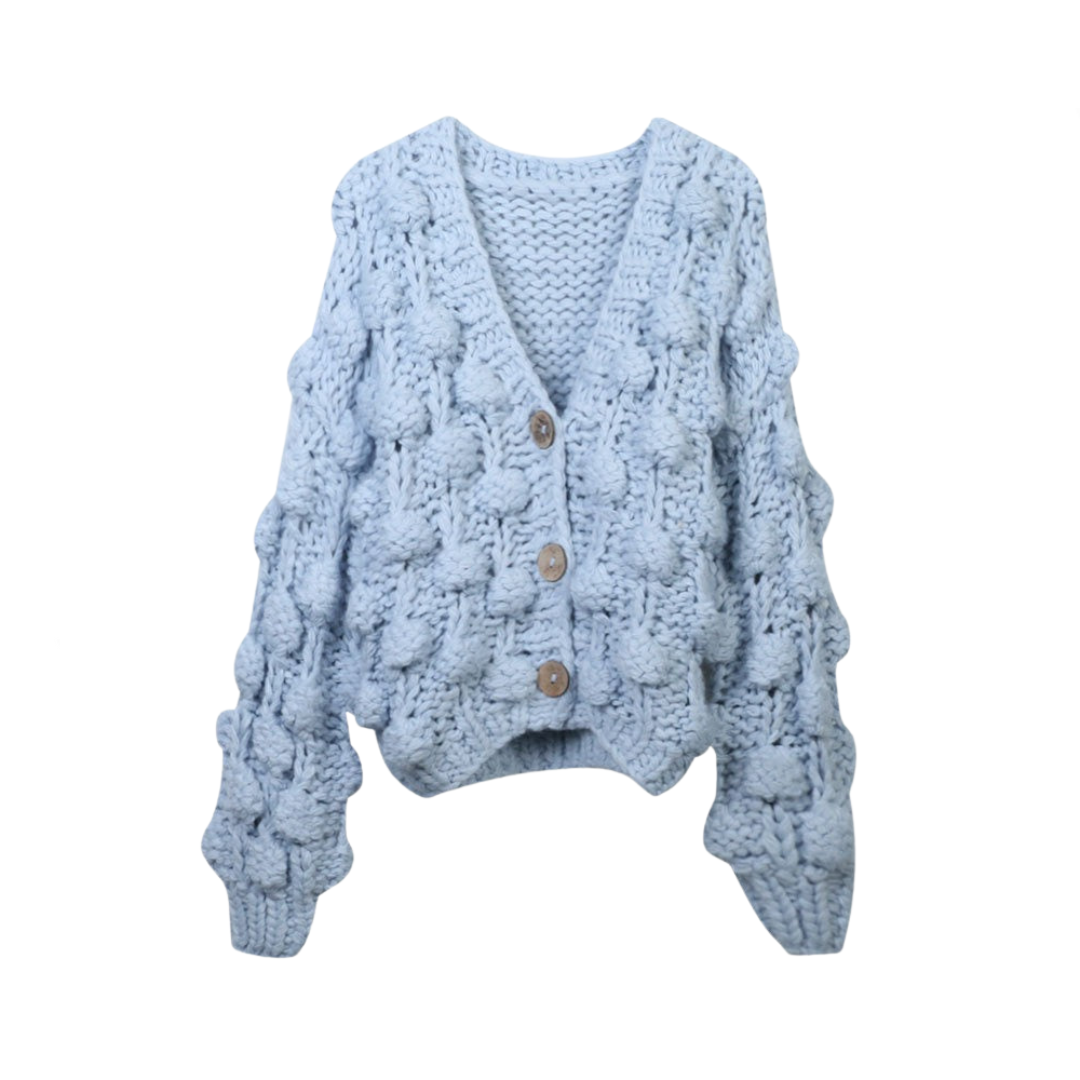 Hand Knitted Loose Cardigan