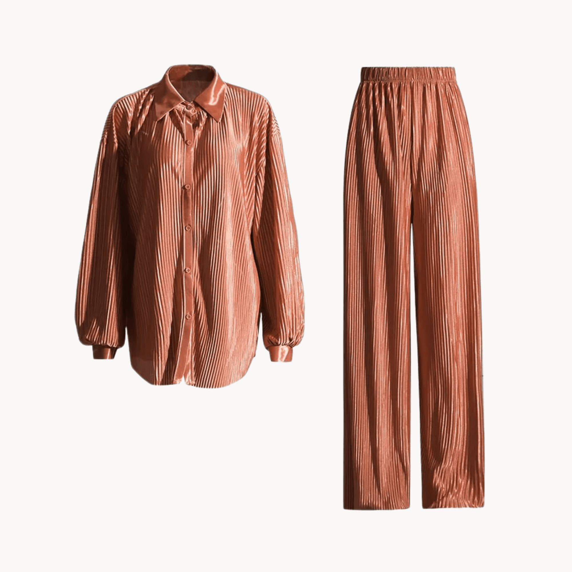 Pleated Set - Kelly Obi New York