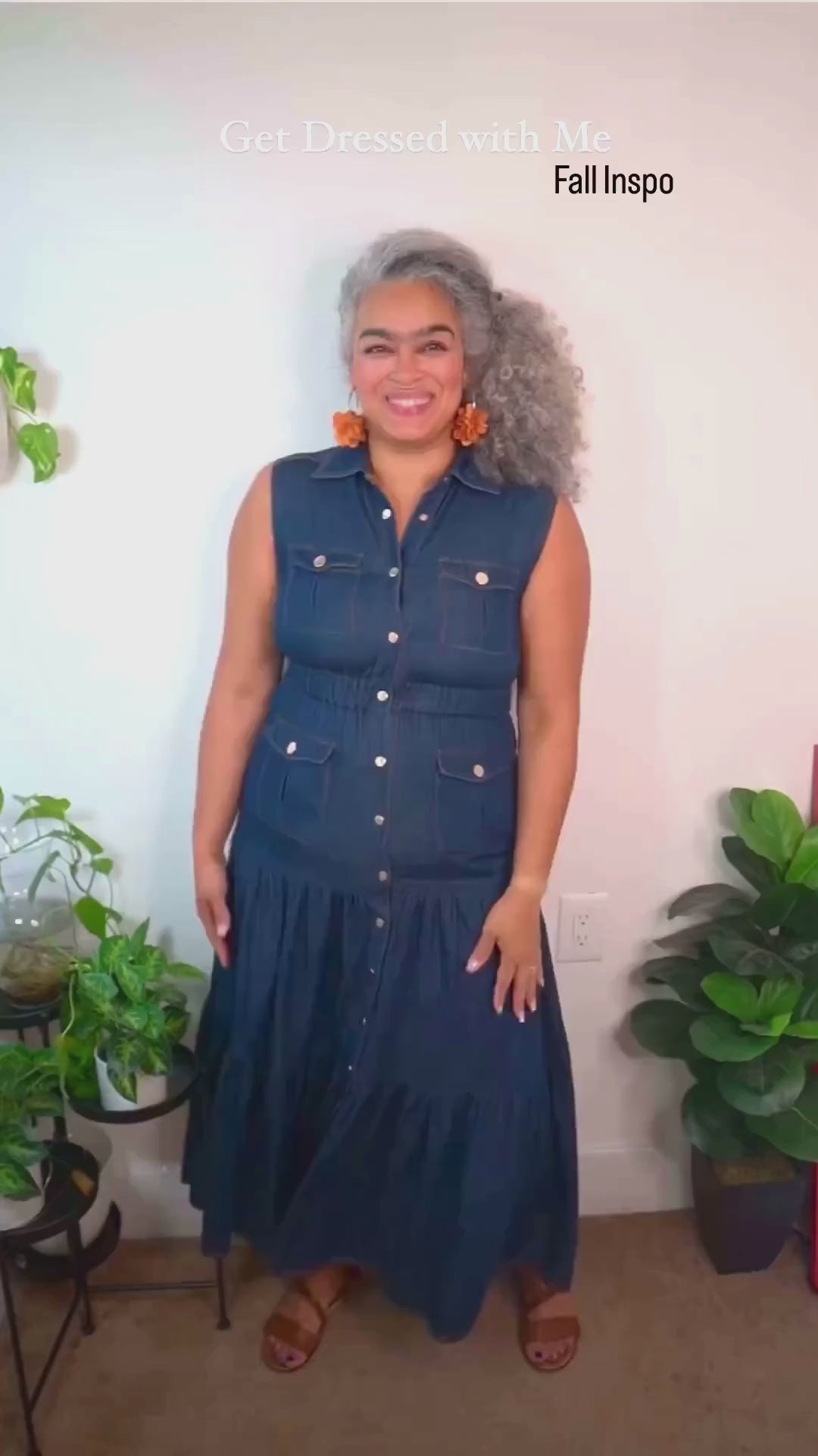Women's Short Sleeve Midi Dress - … curated on LTK