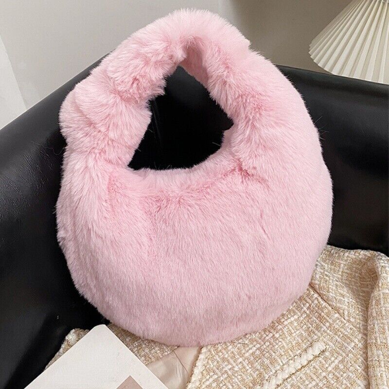 Pre Order:  Half Moon Plush Small Bag