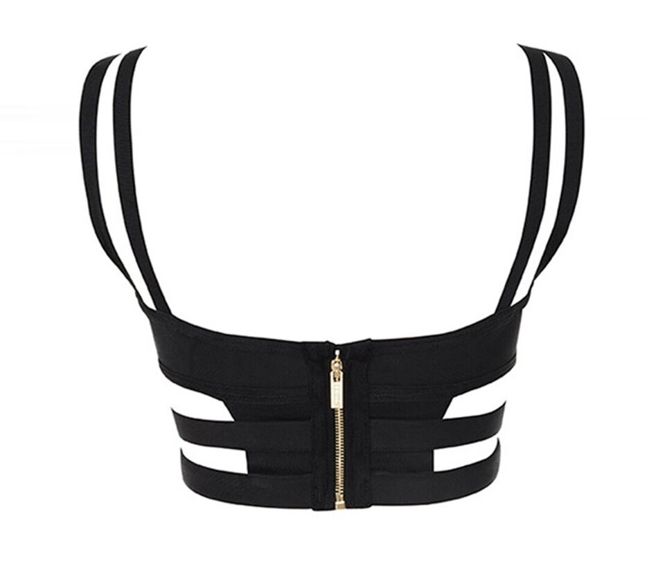 Pre Order:  Cami Bandage Metal Buckle Bralette