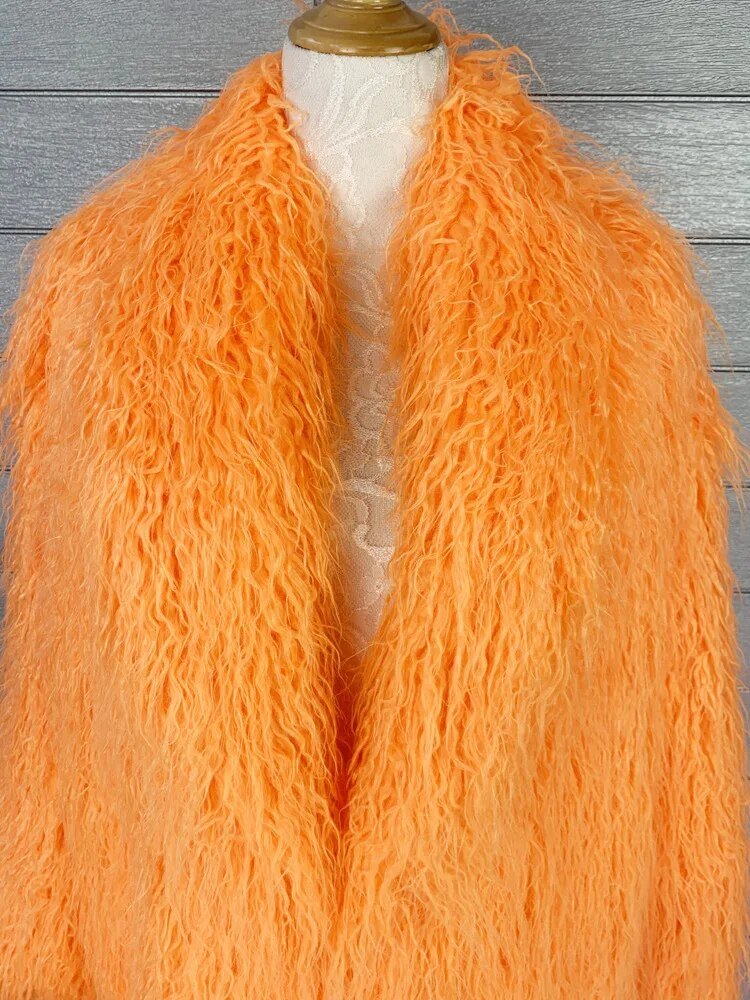 Soft Long Faux Fur Coat - Kelly Obi New York