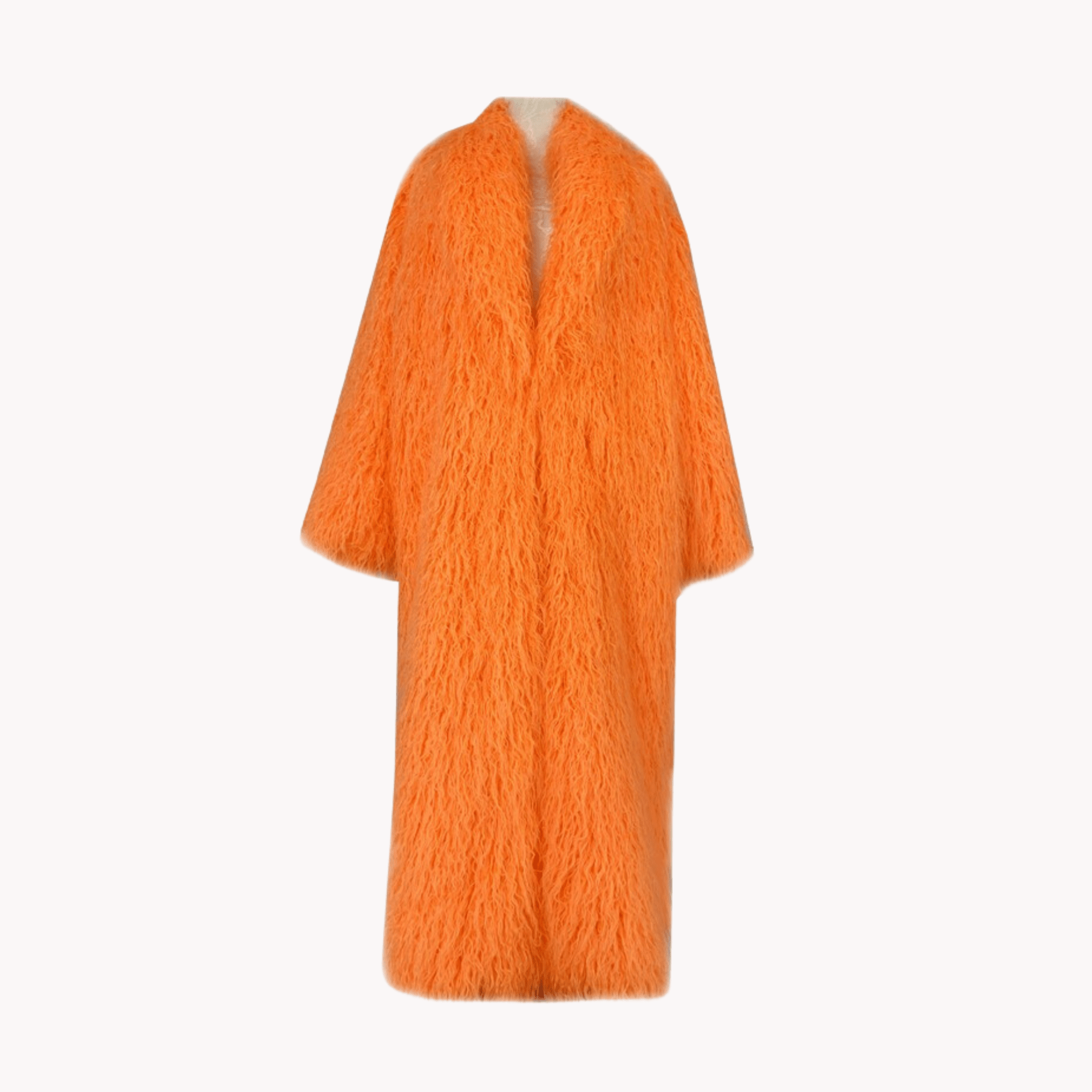 Soft Long Faux Fur Coat - Kelly Obi New York