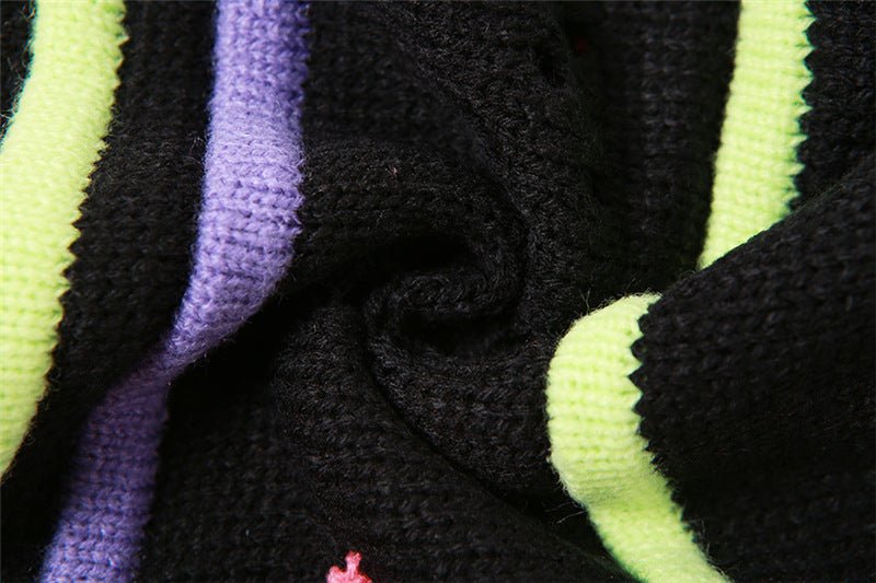 Tassel Crop Knit Sweater - Kelly Obi New York