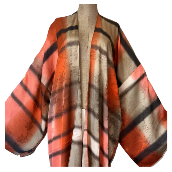 Pre Order:  Vibrant Silk Kimono Cardigan - WINI