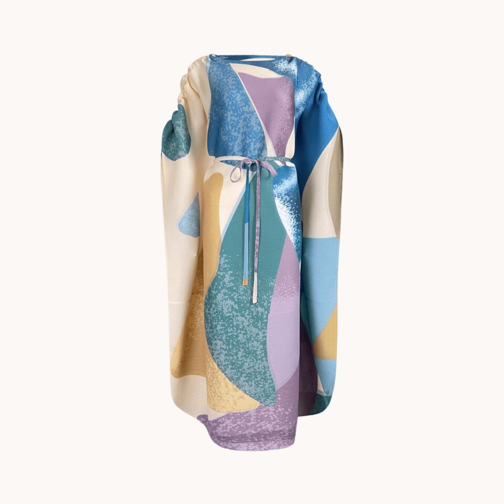 Abstract Pleated Kaftan - Kelly Obi New York