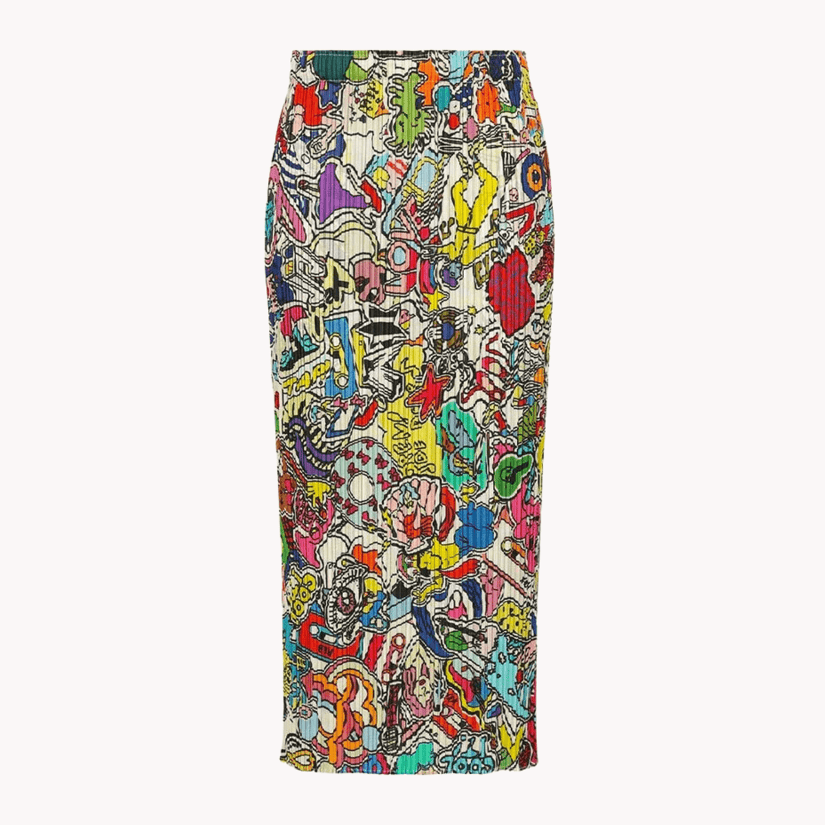 Abstract Pleated Skirt - Kelly Obi New York