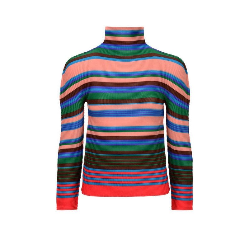 Ameyo Pleated Long Sleeve Top - Kelly Obi New York