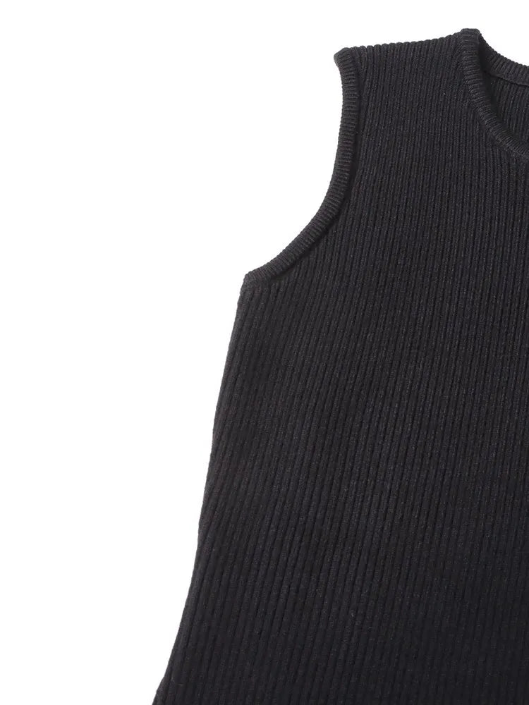 Arm Sleeves Bodycon Knitted Dress - Kelly Obi New York